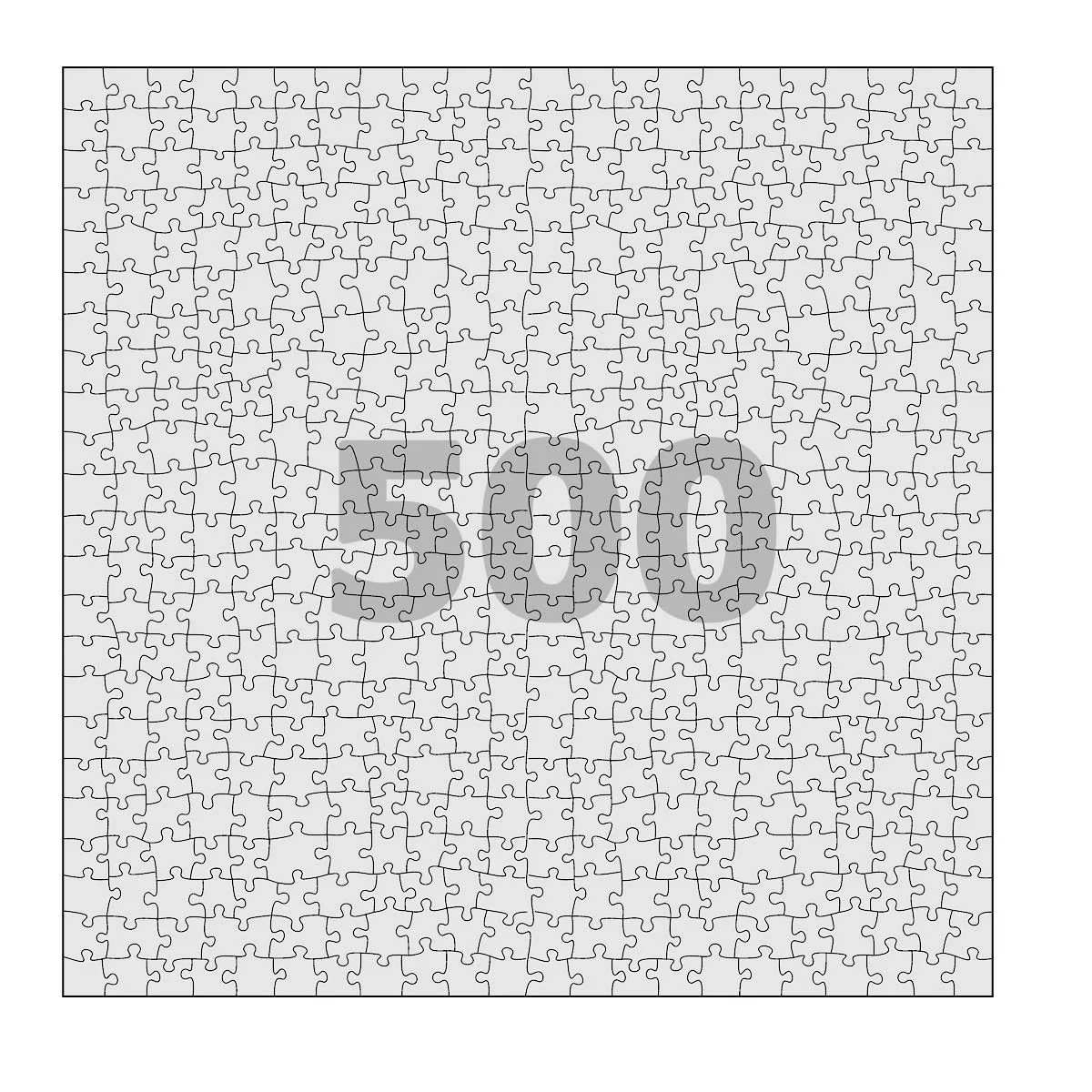 Square, Round, and Heart Shaped Custom Puzzles